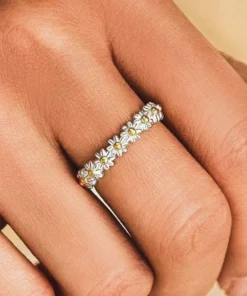 Anello originale in argento da donna Isabelle