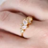 Anello con pietre naturali Camille