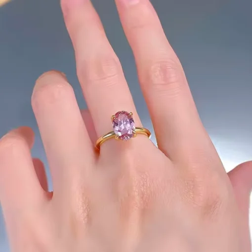 Anello in argento cuore Eléa - immagine 6