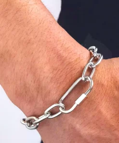 Bracciale da uomo in argento