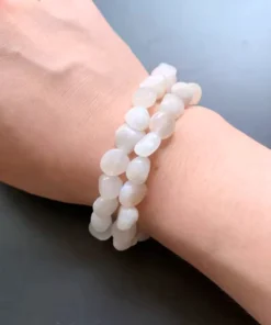 Bracciale in pietra di luna Amélia