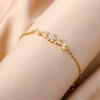Bracciale da donna in acciaio inox Marguerite