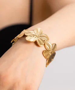 Alternative view of Bracciale floreale da sposa Morgane