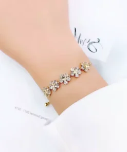 Bracciale floreale sposa Vanessa