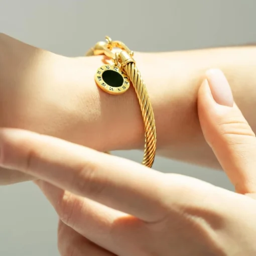Bracciale donna oro Numeri Romani