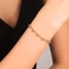 Bracciale donna oro Line