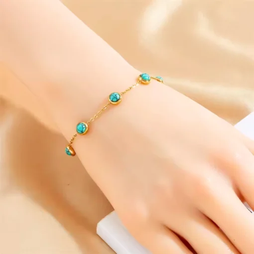 Bracciale turchese donna