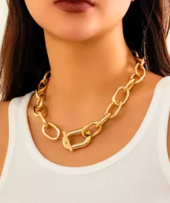 Collana donna maglie larghe Eva