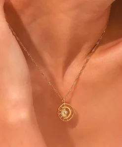 Collana sole e luna Romane