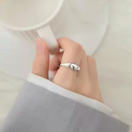 Anello con zaffiro rosa Amandine - immagine 9
