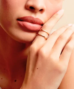 Alternative view of Anello doppio Evy