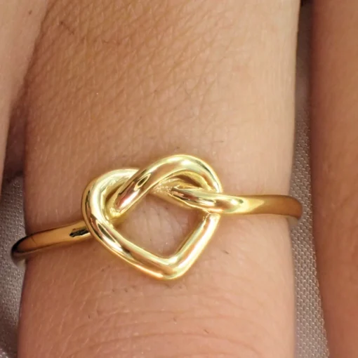 Anello oro cuore Maëlys - immagine 5