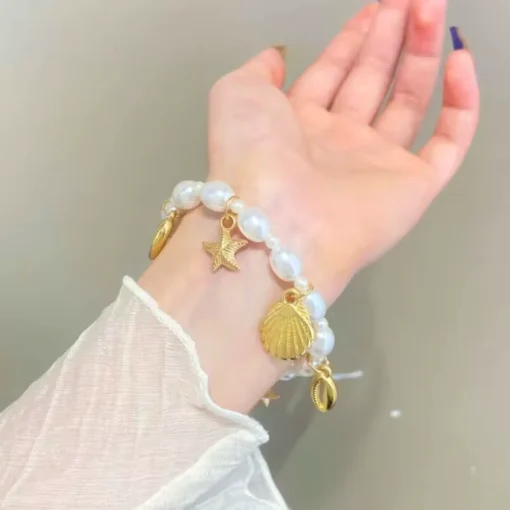 Bracciale con conchiglia Sasha - immagine 2