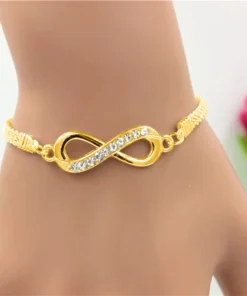 Alternative view of Bracciale infinito donna Cassandre