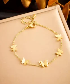 Alternative view of Bracciale farfalla Pauline