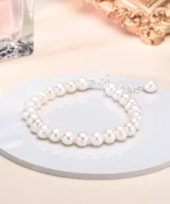 Alternative view of Bracciale con perla coltivata Ella