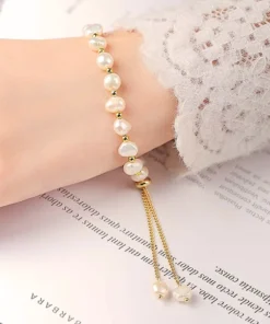 Bracciale con perle da donna Anaïs