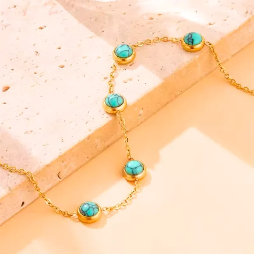 Bracciale turchese donna - immagine 4