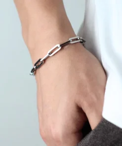Alternative view of Bracciale catena uomo Martin
