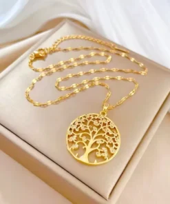 Alternative view of Collana albero della vita Marie