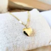 Collana cuore in oro Louise