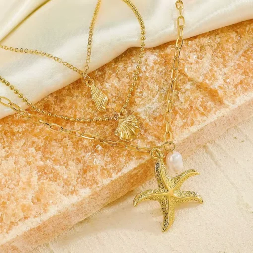 Collier etoile de mer Mila - immagine 2