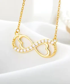 Alternative view of Collana infinito Tess