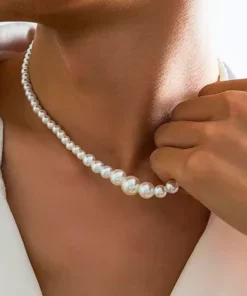 Alternative view of Collana con perla coltivata Elena