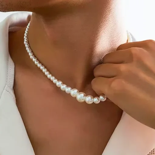 Collana con perla coltivata Elena - immagine 2