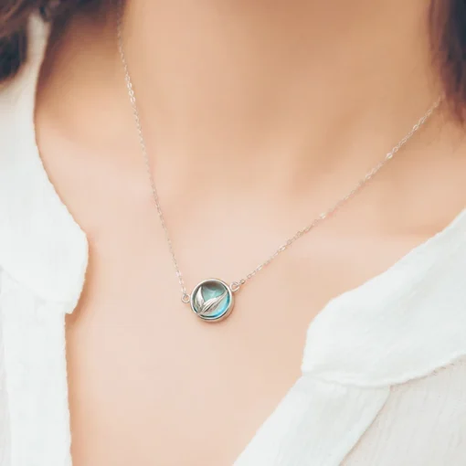 Collana pietra di luna Anna - immagine 2