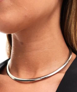 Alternative view of Collana girocollo in argento da donna Adèle