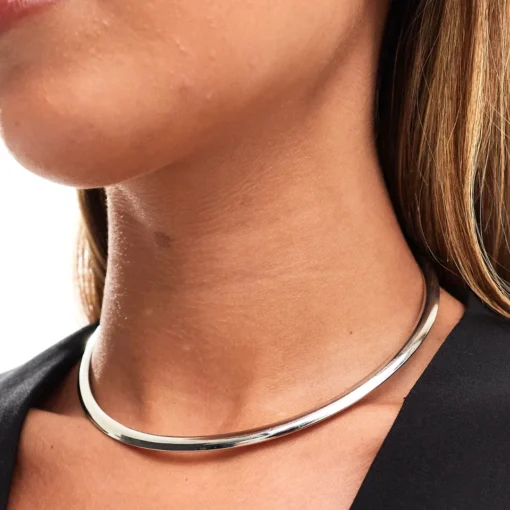Collana girocollo in argento da donna Adèle - immagine 2