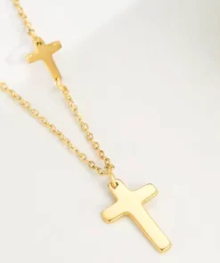 Alternative view of Collana con croce da donna Chloé