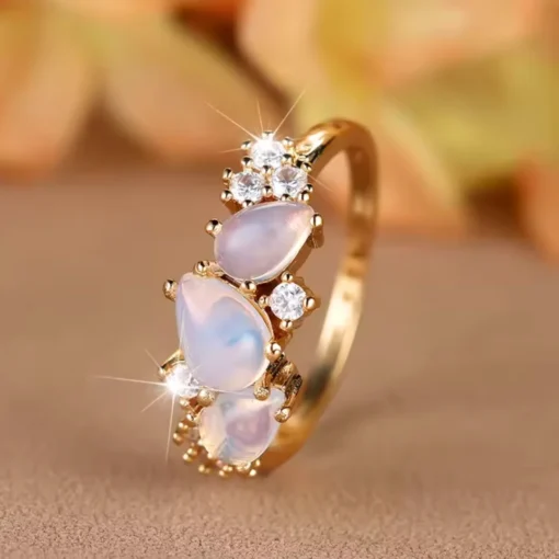 Anello con pietre naturali Camille - immagine 3