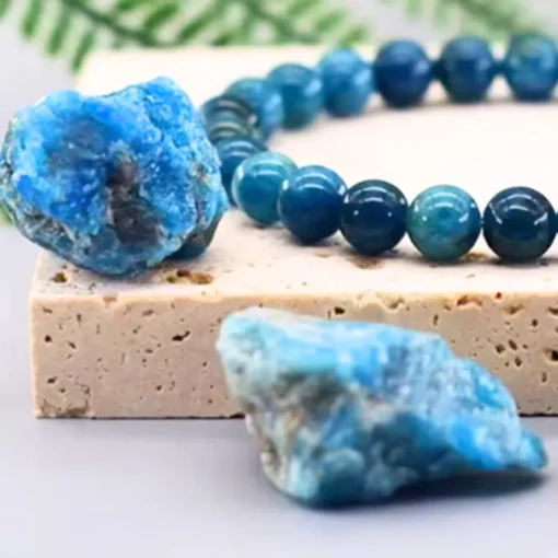 Bracciale apatite blu Alba - immagine 3