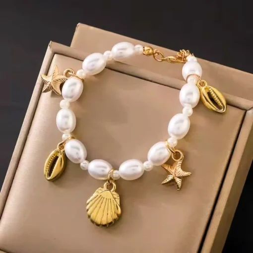 Bracciale con conchiglia Sasha - immagine 3