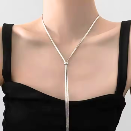 Collana lunga in argento Anastasia - immagine 3