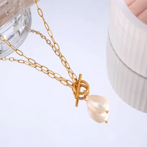 Collana con perla Charlotte - immagine 3