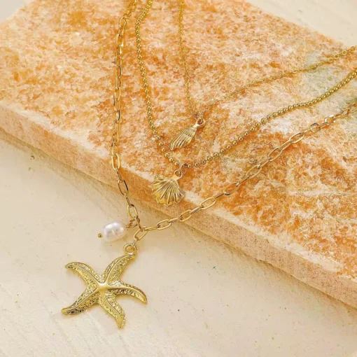 Collier etoile de mer Mila - immagine 3