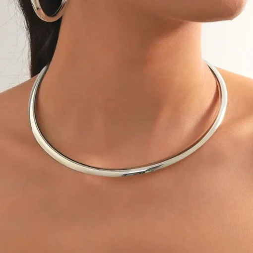 Collana girocollo in argento da donna Adèle - immagine 3