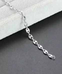 Alternative view of Bracciale donna maglia grano in argento — Eleganza senza tempo per esaltare il tuo stile