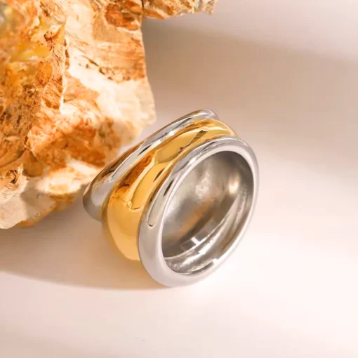 Anello oro e argento Zélie - immagine 4