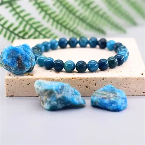 Bracciale apatite blu Alba - immagine 4