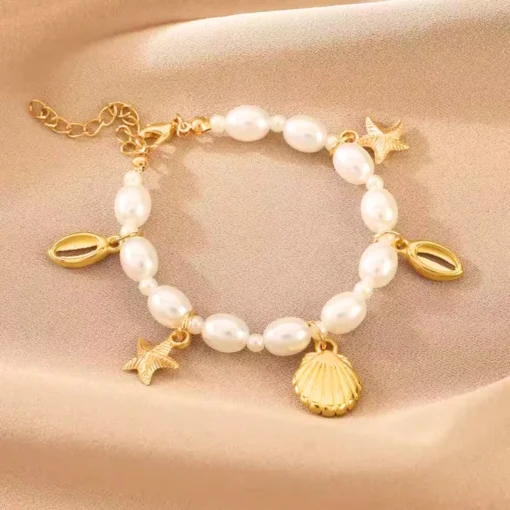 Bracciale con conchiglia Sasha - immagine 4