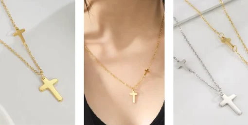 Collana con croce da donna Chloé - immagine 4