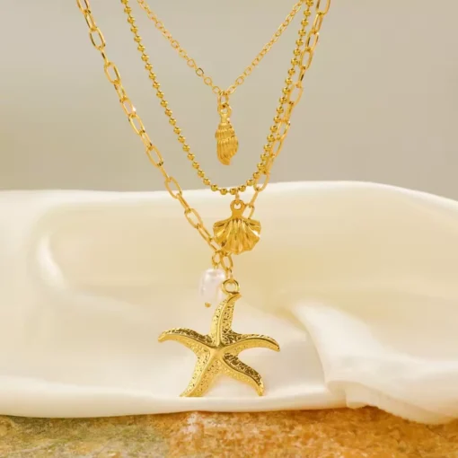 Collier etoile de mer Mila - immagine 4