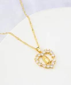 Alternative view of Collana Madonna Miracolosa