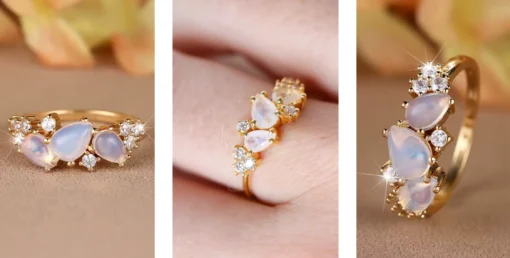 Anello con pietre naturali Camille - immagine 5
