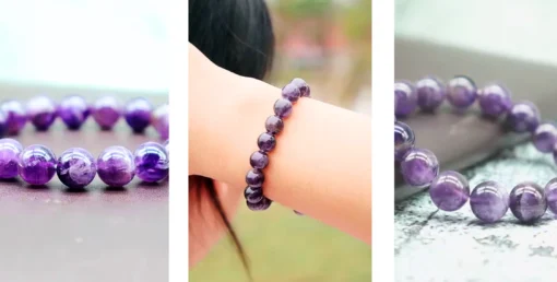 Bracciale ametista Suzanne - immagine 5