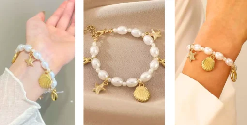 Bracciale con conchiglia Sasha - immagine 10